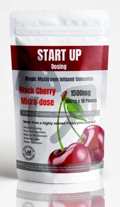 Startup Black Cherry Microdose Jellies 1500mg