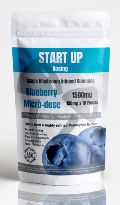 Startup Blueberry Microdose Jellies 1500mg