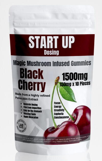 Magic Mushroom Startup Black Cherry Gummies 150mg