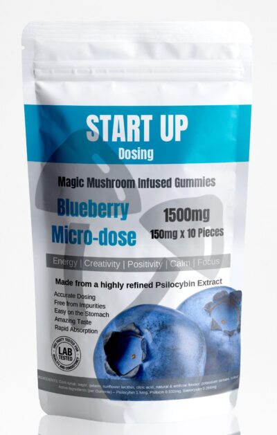 Startup Blueberry Microdose Jellies 1500mg