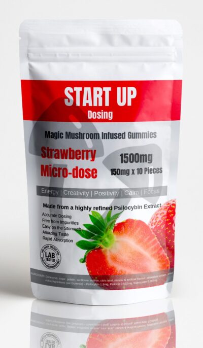 Startup Strawberry Microdose Jellies 1500mg